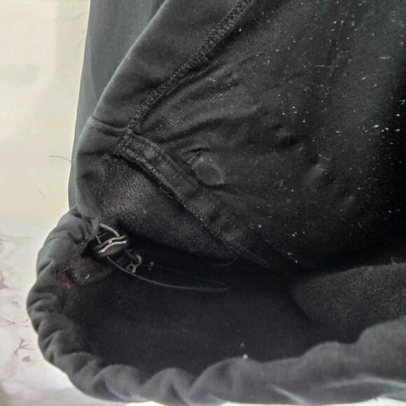 Columbia Jacket Mens Medium Black Full Zip Ascender Softshell Windbreaker Fleece - Picture 8 of 11